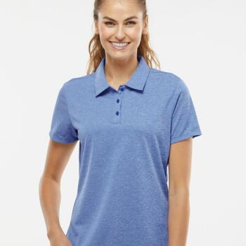 Women's Heathered Polo Thumbnail