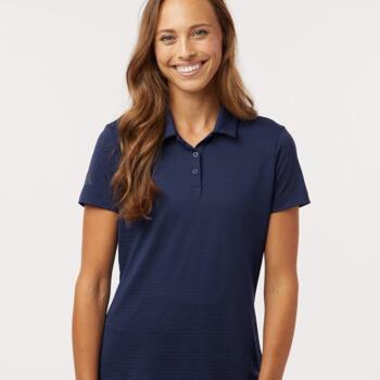 Women's Textured Stripe Polo Thumbnail