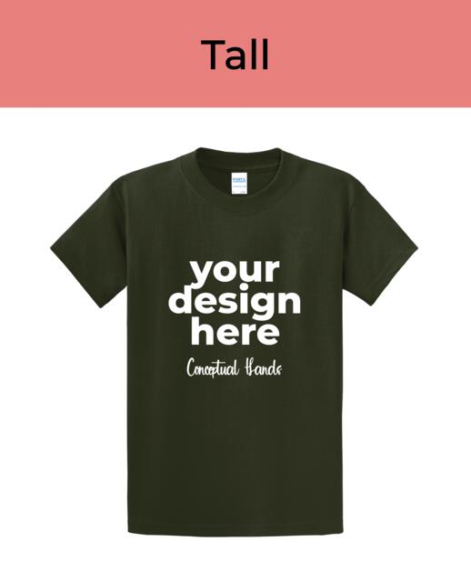 t-shirt, tall