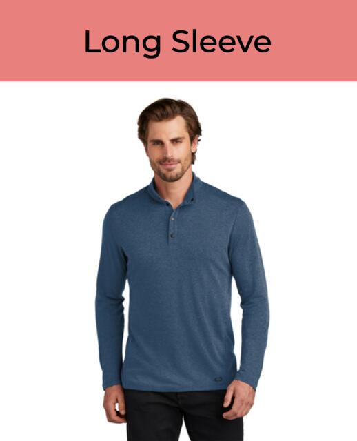 polo, long sleeve