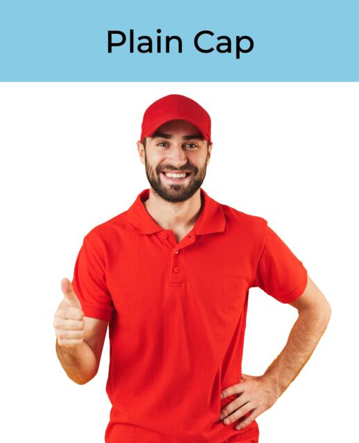 headgear, plain cap