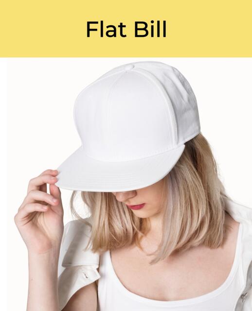 headgear, flat bill