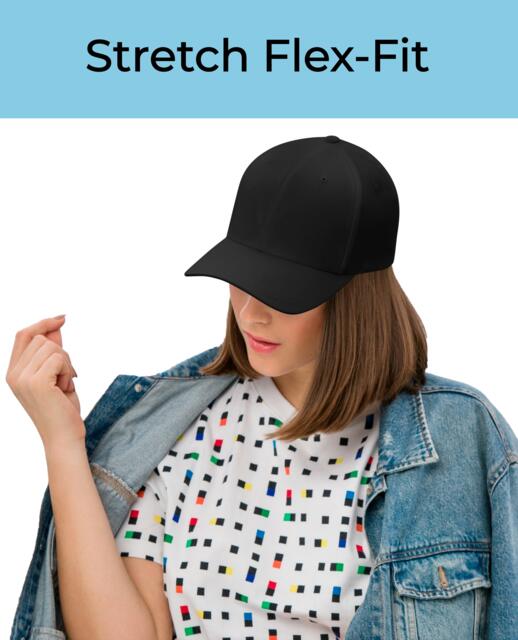 headgear, strech flex fit