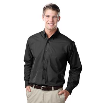 MEN'S LONG SLEEVE LIGHT WEIGHT POPLIN SHIRT Thumbnail