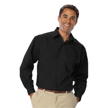 MENS LONG SLEEVE EASY CARE STRETCH POPLIN Thumbnail