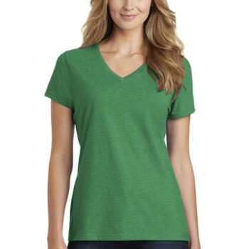 Ladies Fan Favorite  Blend V Neck Tee Thumbnail