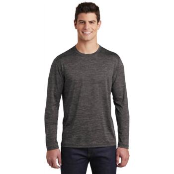 PosiCharge ® Long Sleeve Electric Heather Tee Thumbnail