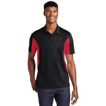 Tall Side Blocked Micropique Sport Wick ® Polo Thumbnail