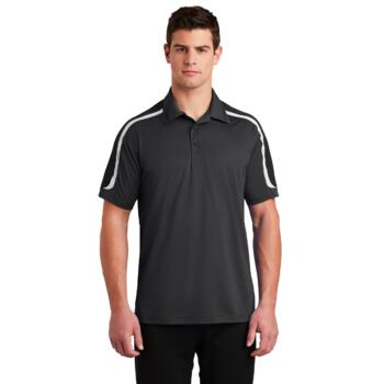 Tricolor Shoulder Micropique Sport Wick ® Polo Thumbnail
