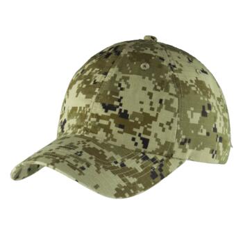Digital Ripstop Camouflage Cap Thumbnail