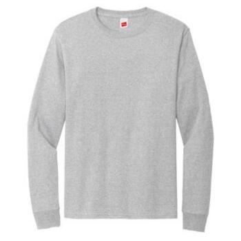 Essential T 100% Cotton Long Sleeve T Shirt Thumbnail
