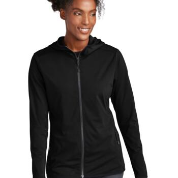 Ladies Circuit Hooded Full Zip Thumbnail