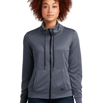 Ladies Performance Terry Full Zip Cowl Thumbnail