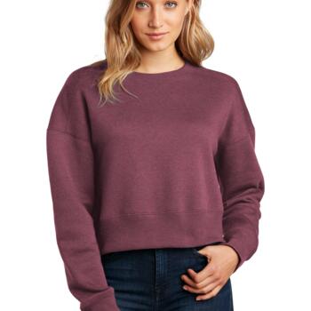 Women's Perfect Weight ® Fleece Cropped Crew Thumbnail