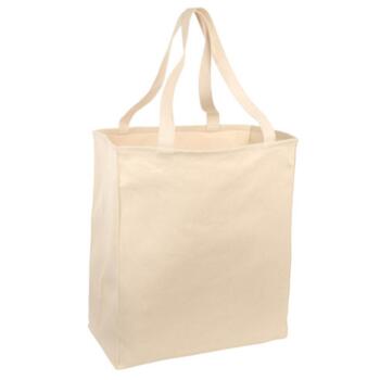 Ideal Twill Over the Shoulder Grocery Tote Thumbnail