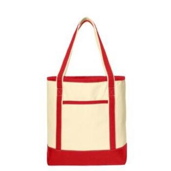 Large Cotton Canvas Boat Tote Thumbnail