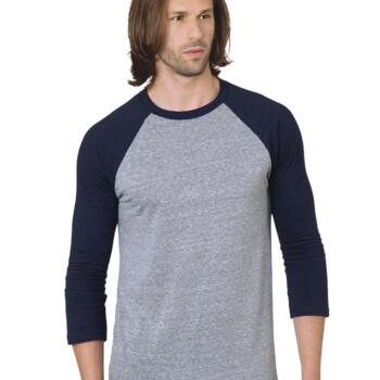 Triblend Three-Quarter Sleeve Raglan T-Shirt Thumbnail