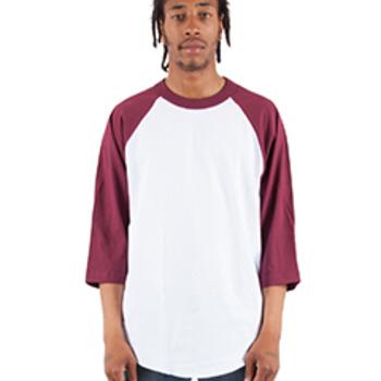 Adult 6 oz., 3/4-Sleeve Raglan T-Shirt Thumbnail