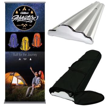 Custom Retractable Banner, Better, 33.5"x80", with Carrying Bag  Thumbnail