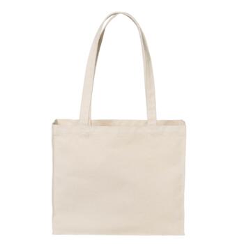 Cotton Canvas Shopper Tote Thumbnail