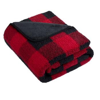 Double Sided Sherpa/Plush Blanket Thumbnail