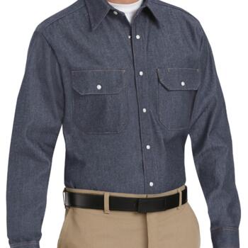 Deluxe Denim Long Sleeve Shirt Thumbnail