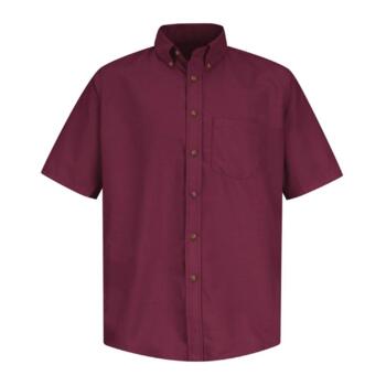 Poplin Short Sleeve Dress Shirt - Long Sizes Thumbnail