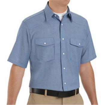 Deluxe Western Style Short Sleeve Shirt Long Sizes Thumbnail