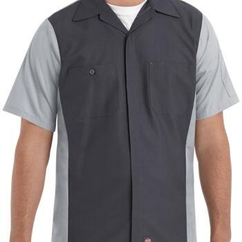 Short Sleeve Automotive Crew Shirt - Long Sizes Thumbnail