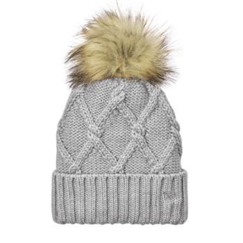 Faux Fur Pom Beanie Thumbnail