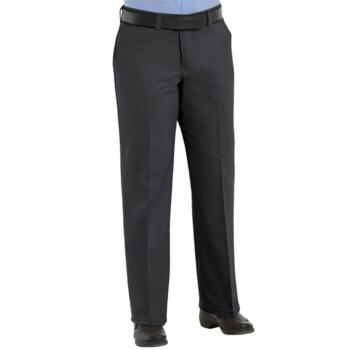 Women's Plain Front Cotton Pants Additional Sizes Thumbnail