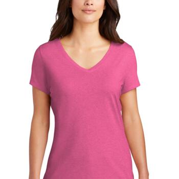 Ladies Tri-Blend V-Neck T-Shirt Thumbnail