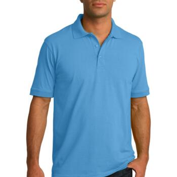 Adult Jersey Knit Polo Thumbnail