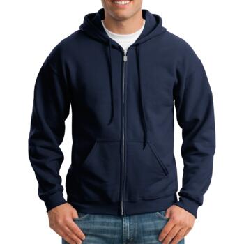 Unisex Full-Zip Hooded Sweatshirt Thumbnail