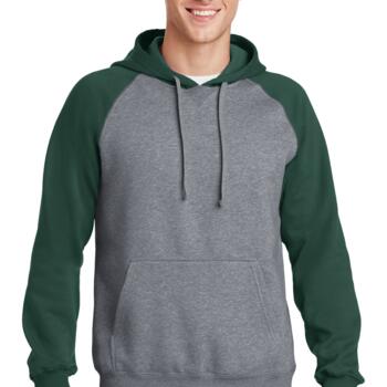Unisex Colorblock Hooded Sweatshirt Thumbnail